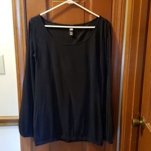 100% cotton Alternative Apparel long sleeve top